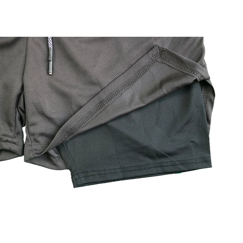 Double Layer Fitness Shorts