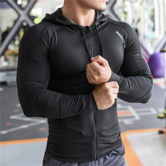 Compression Hoodie for Gym