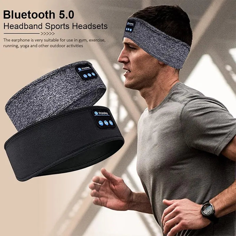 Wireless Bluetooth Headband Earphones