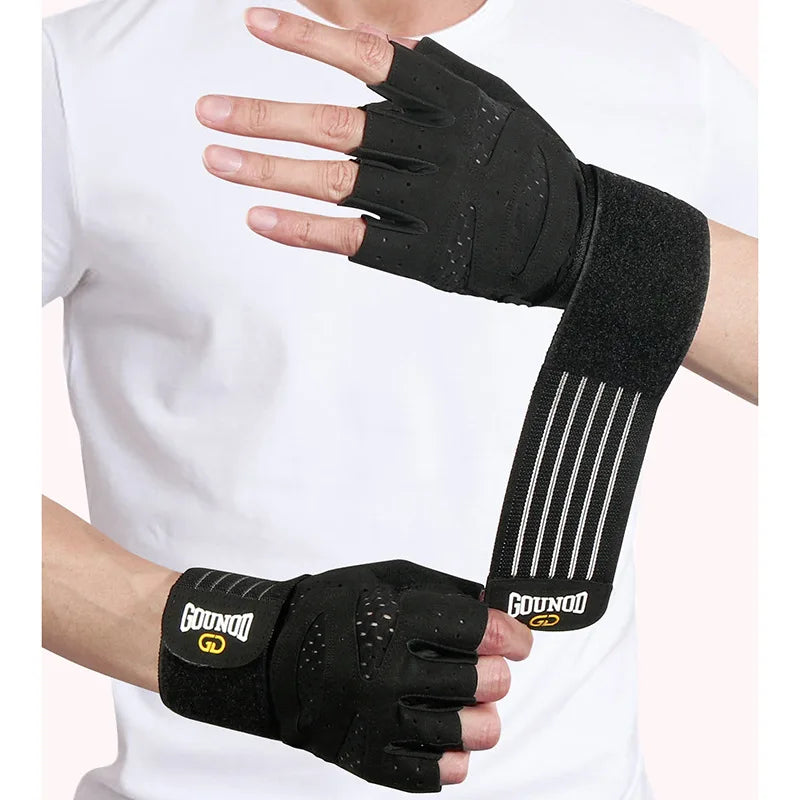 Breathable Anti-Slip Weightlifting Gloves