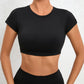 Breathable Sports Crop Top