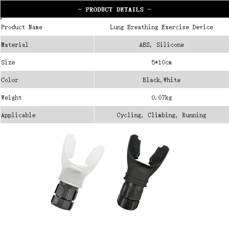 Adjustable Silicone Breathing Device