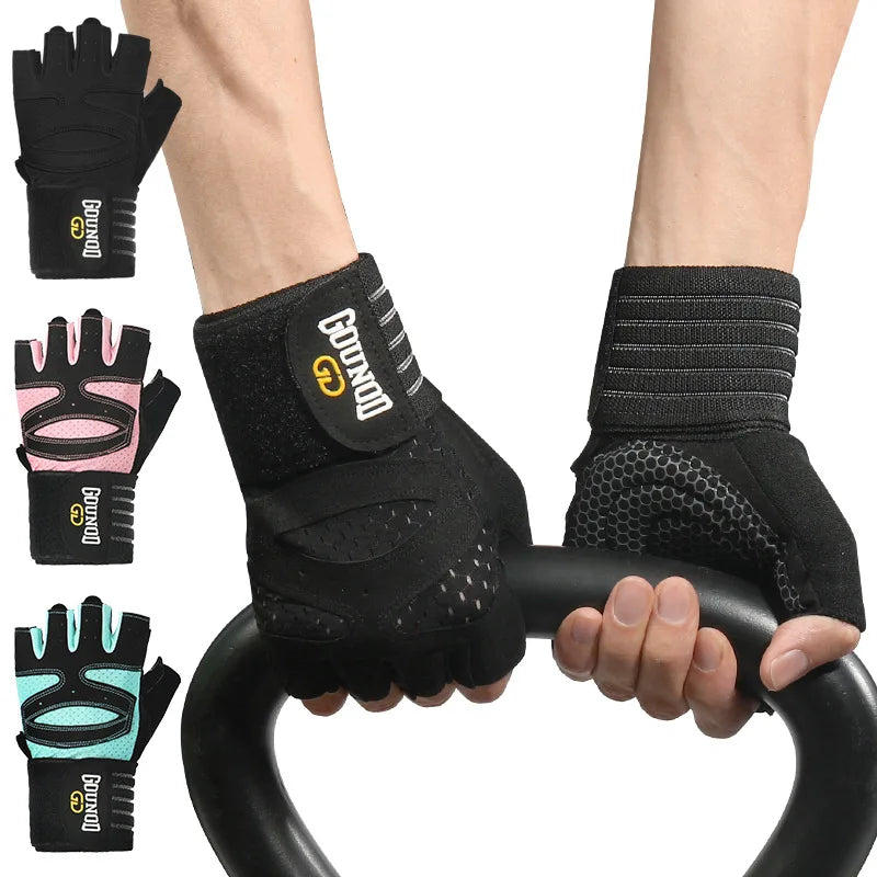 Breathable Anti-Slip Weightlifting Gloves